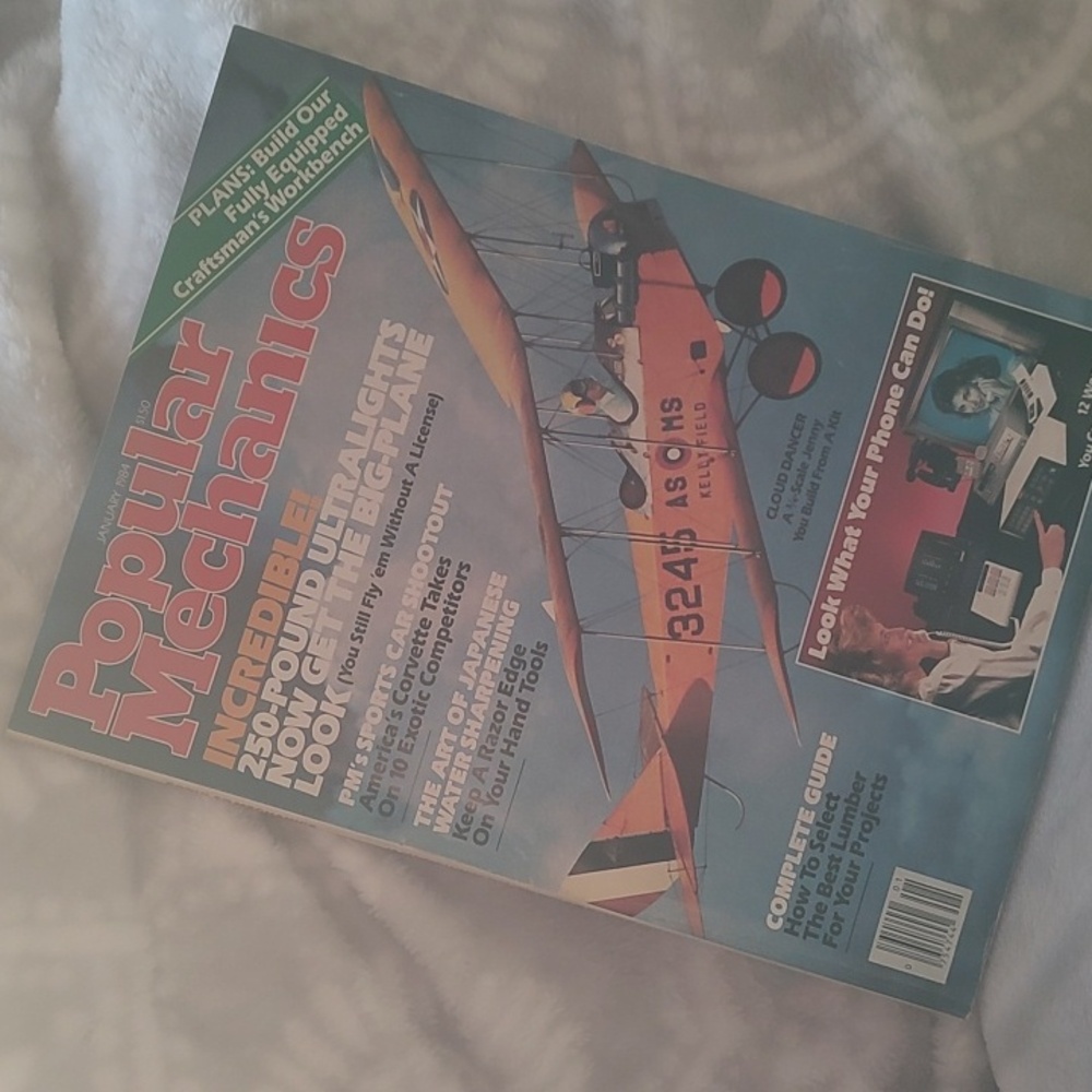 Popular Mechanics Magazine, January,1984